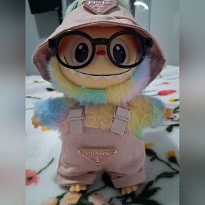 Colorful Plush Toy With Accessories.